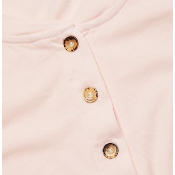 DONNI. Henley Long Sleeve T-Shirt - Picture 5 of 7